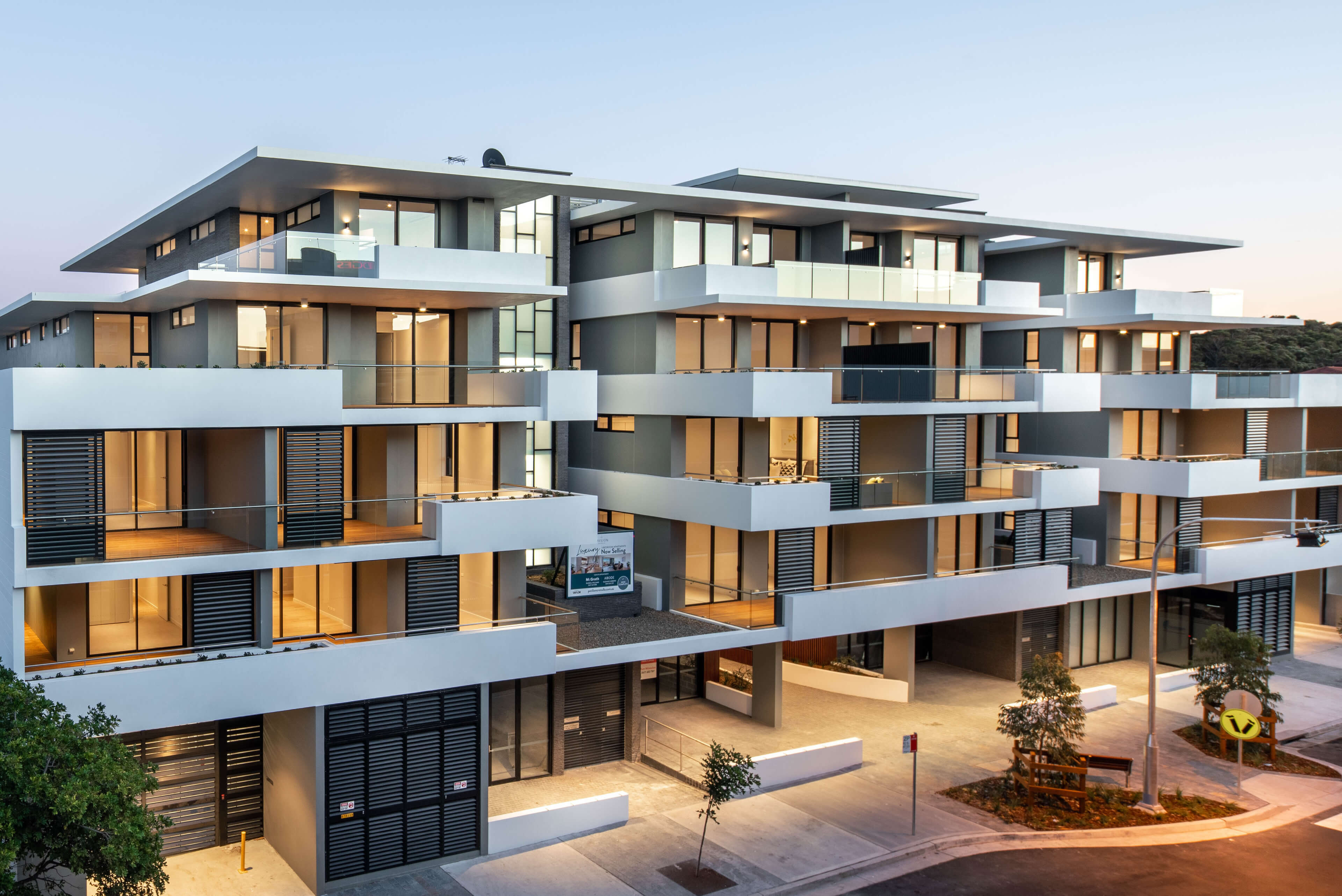 1 exterior day pavilion apartments cronulla taylor construction residential