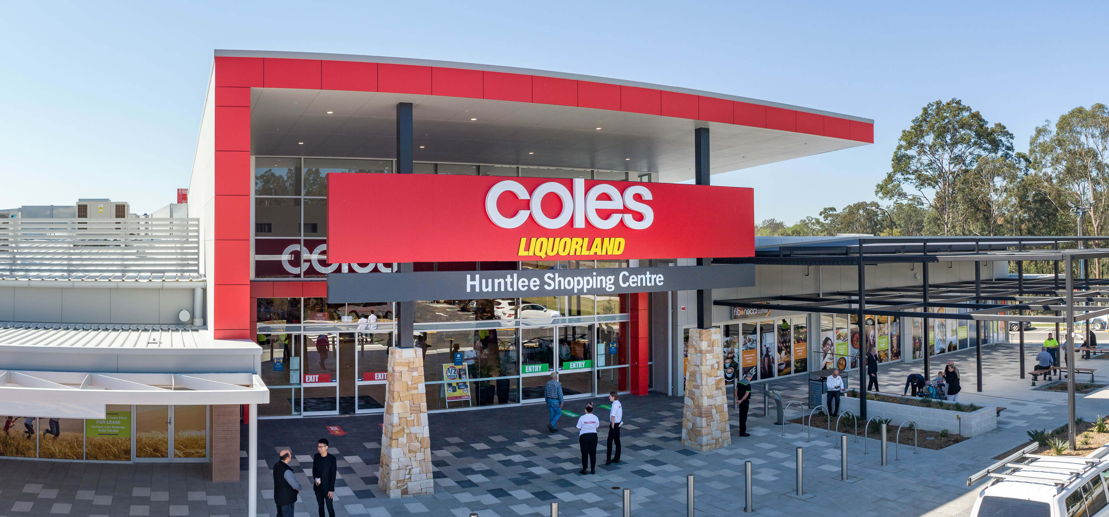 2 3311m2 new supermarket at coles huntlee taylor construction retail