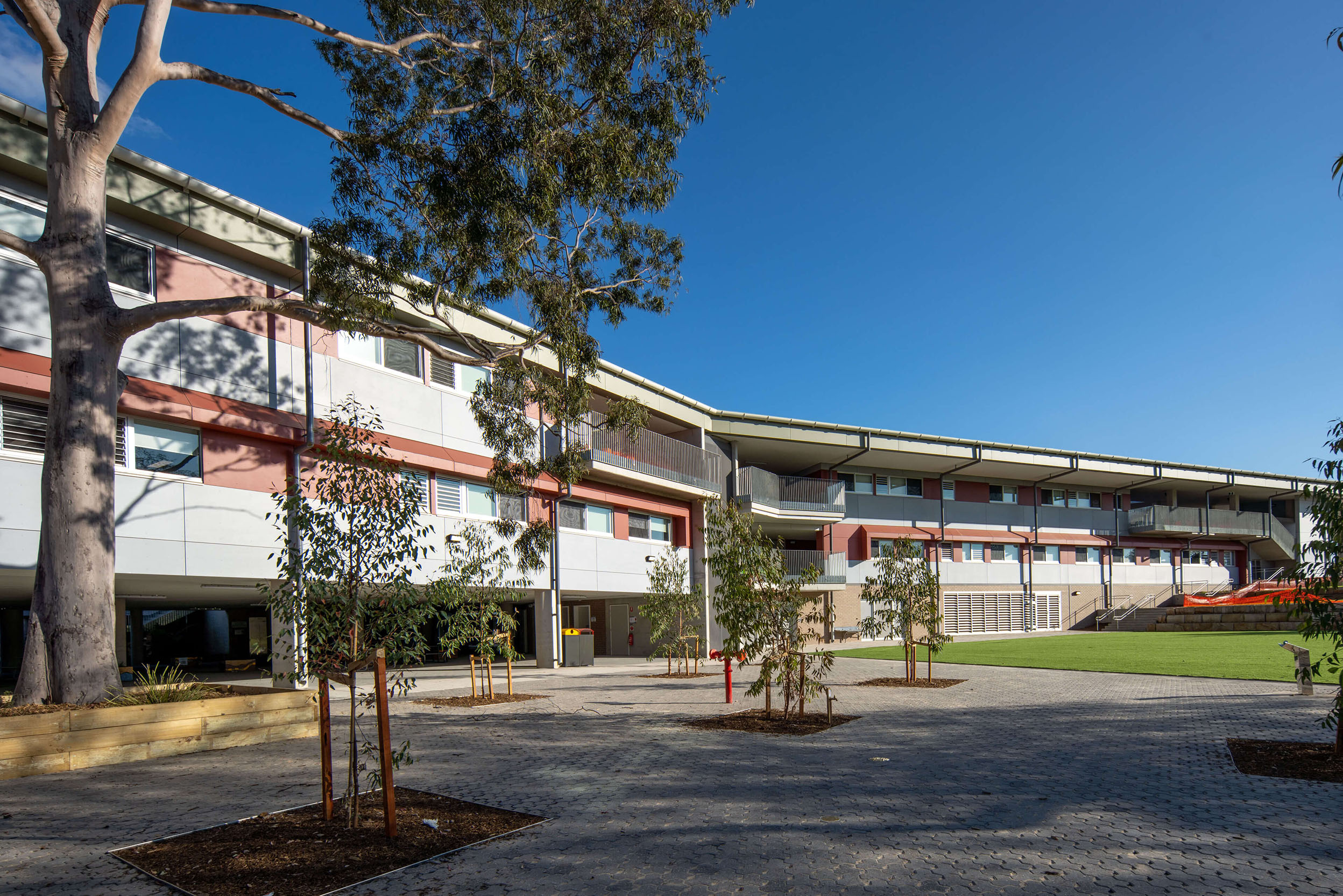 2 exterior alternative picton high school development taylor construction education