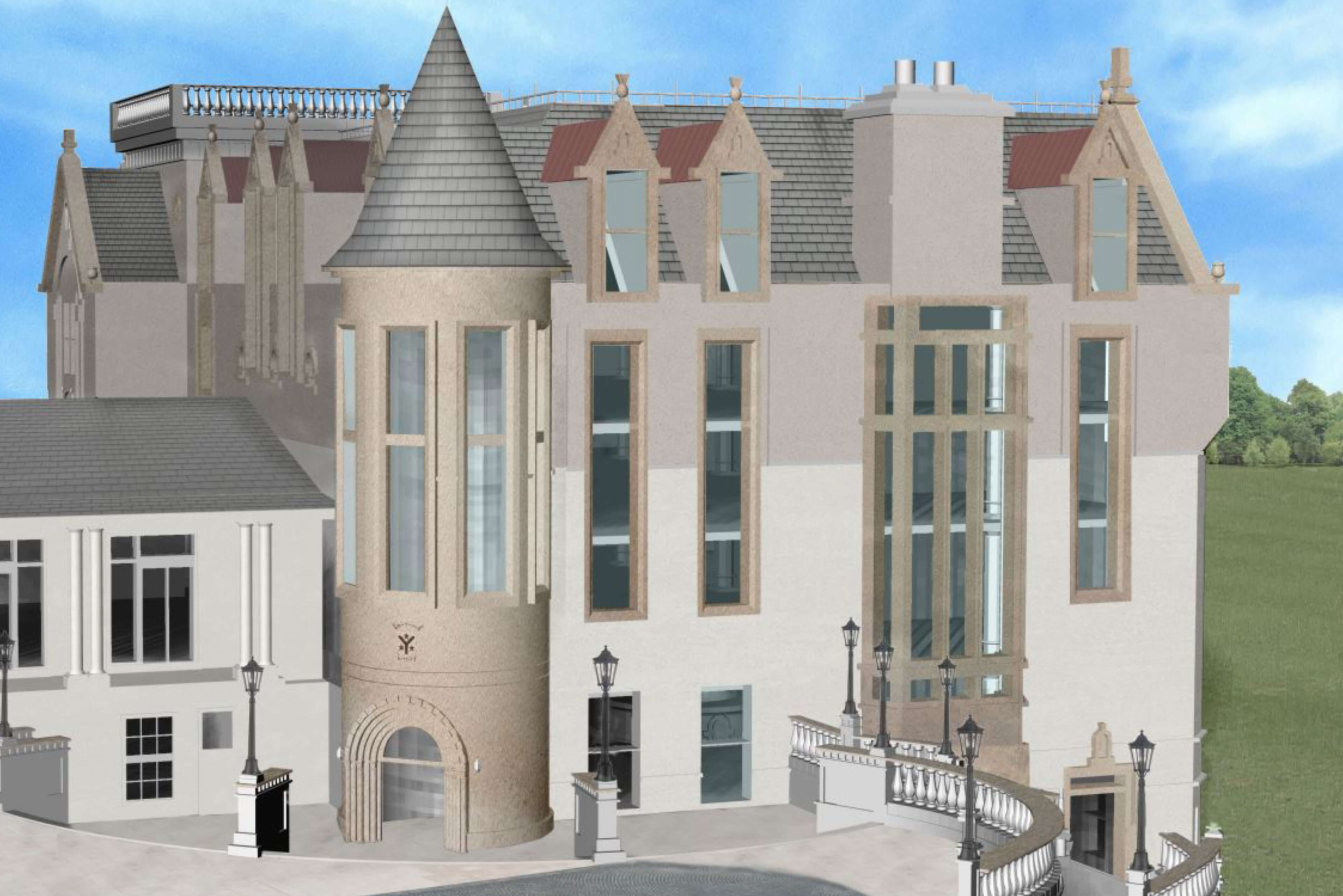 3 alternate artist render the scots college john cunningham student centre taylor construction education