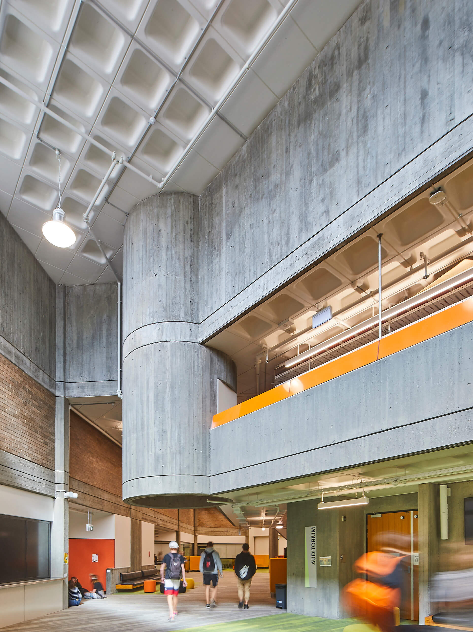 4 wall and ceiling details at lindfield learning village stage 1 construction education