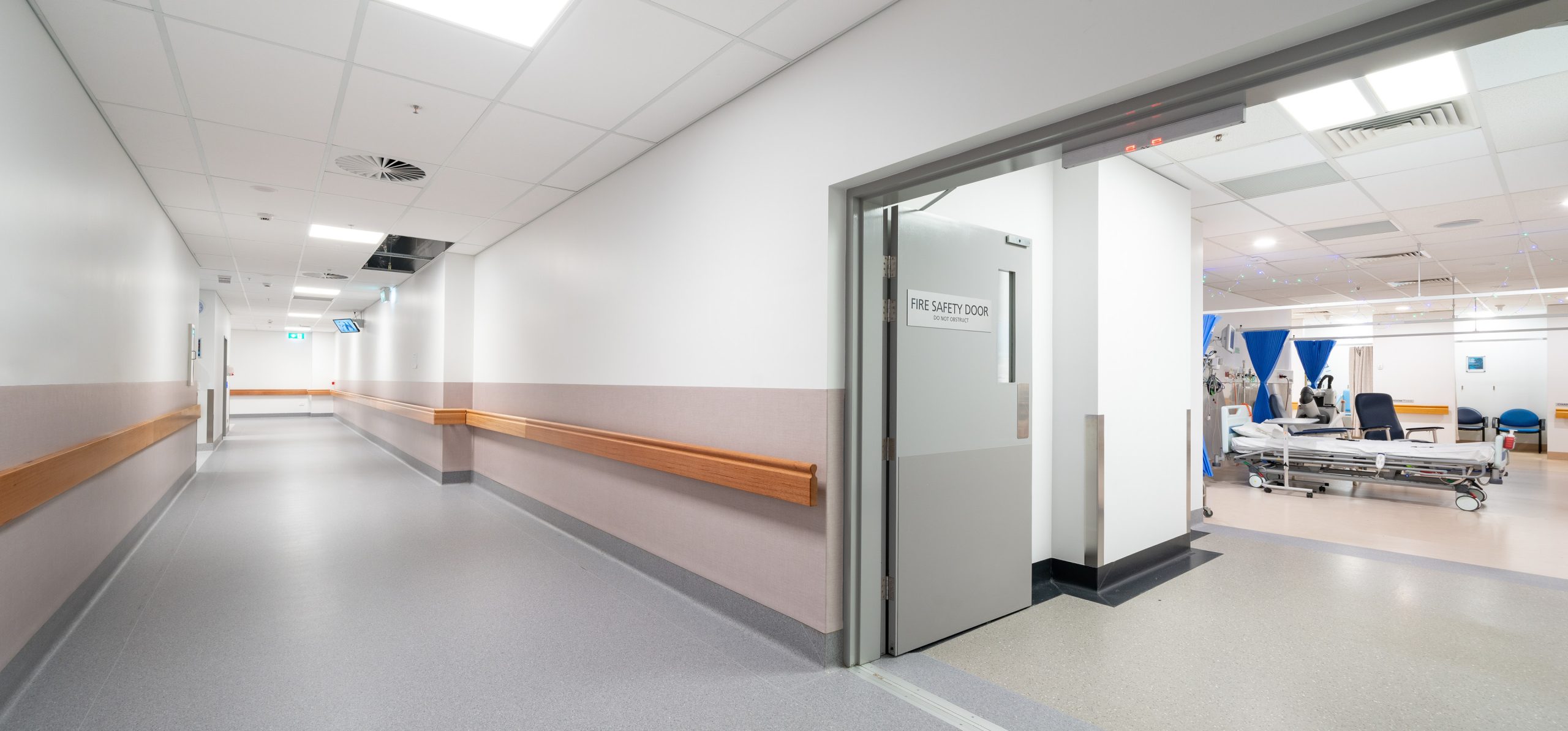 6 corridor and beds bathurst hospital mri imaging department extension taylor construction health