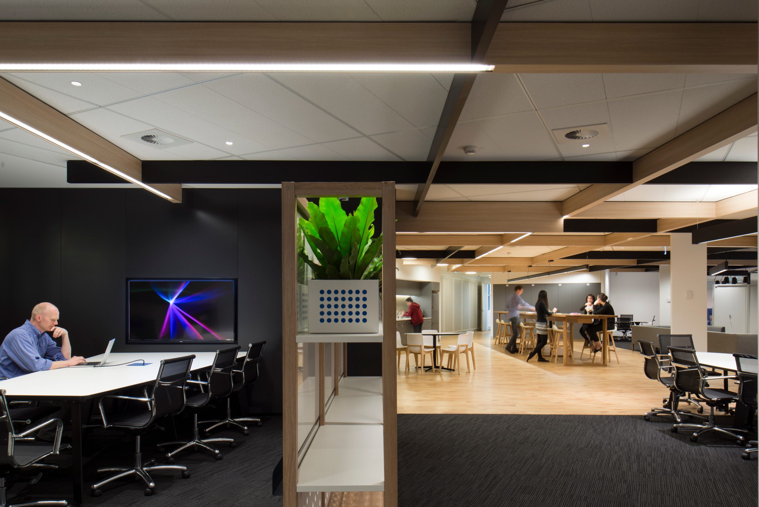 4 work and breakout spaces australian hearing hub taylor construction education fitout