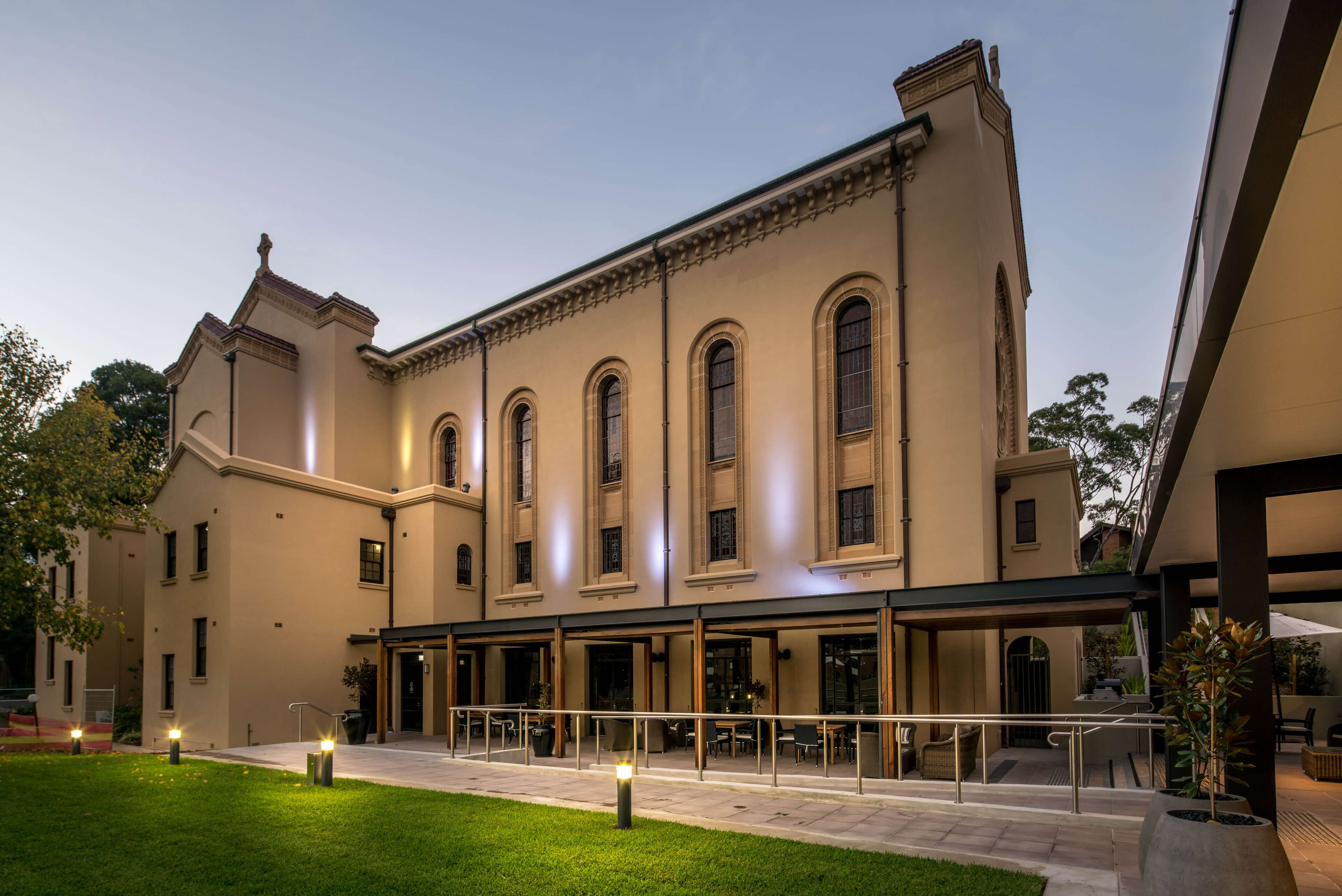 7 chapel cardinal freeman village stage 12 construction health and aged care