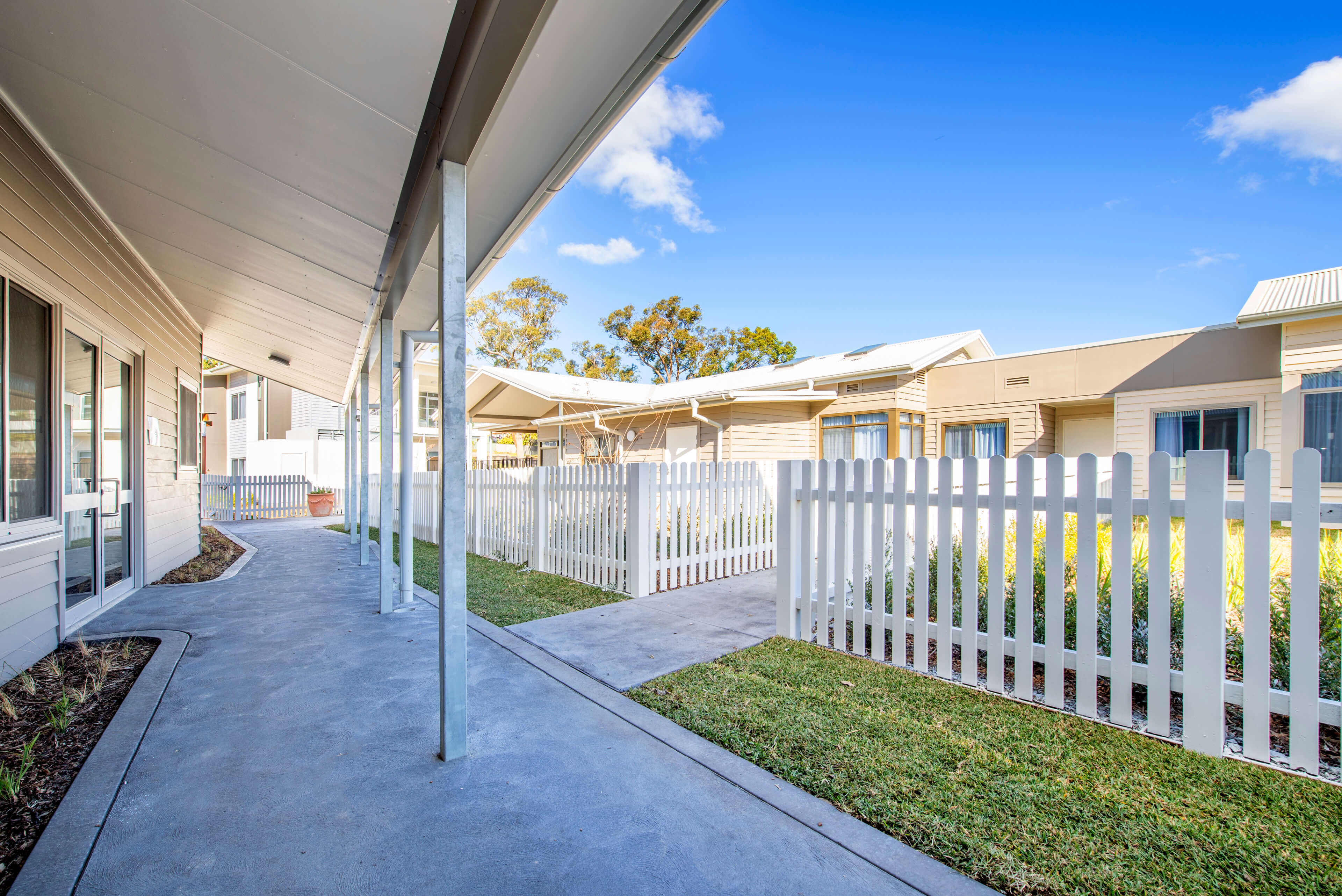 7 cottage accommodation hammondcare cardiff taylor construction health and aged care