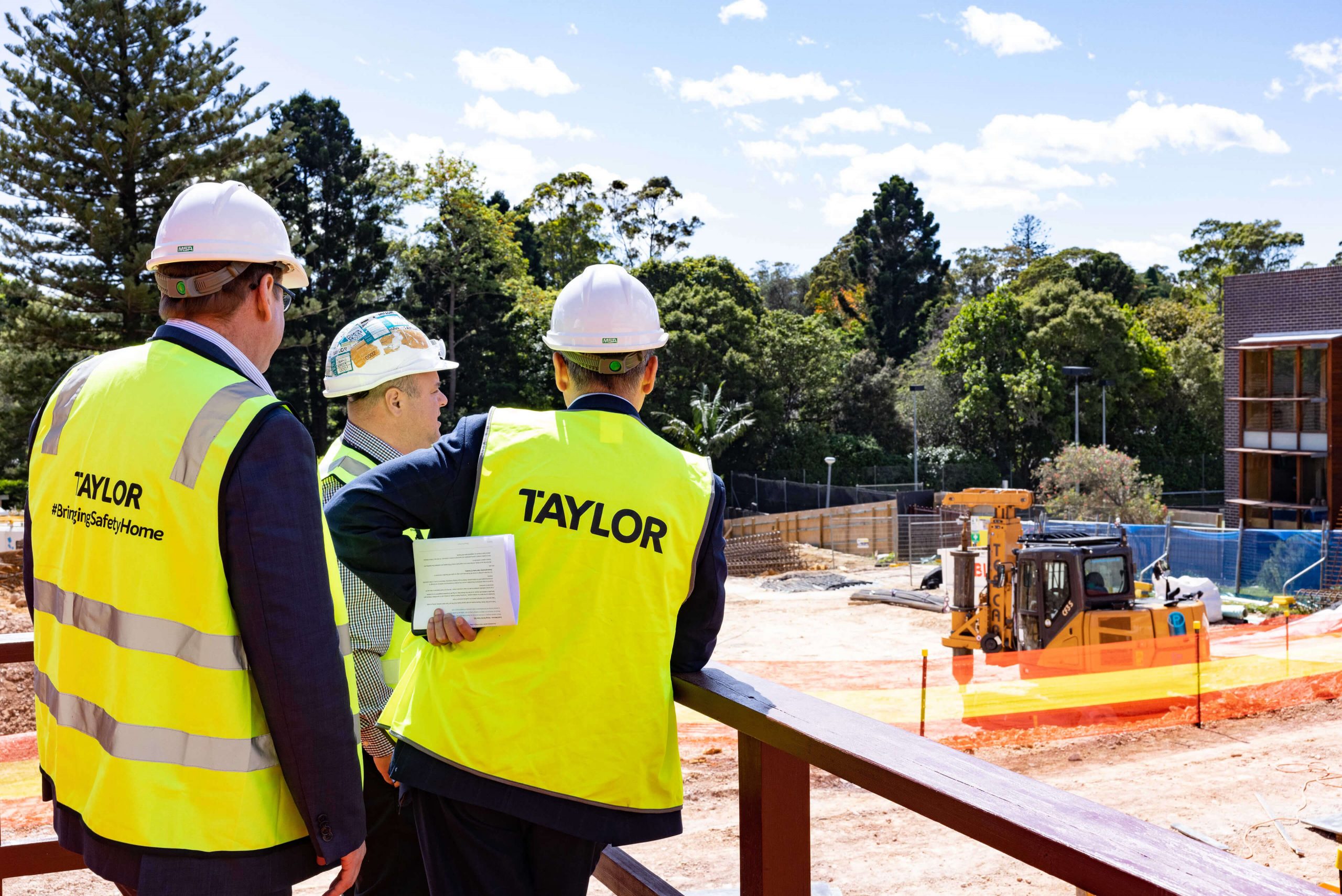 003 dean fondas adam towner and george bardas overlooking roseville college refurbishment and live environments taylor