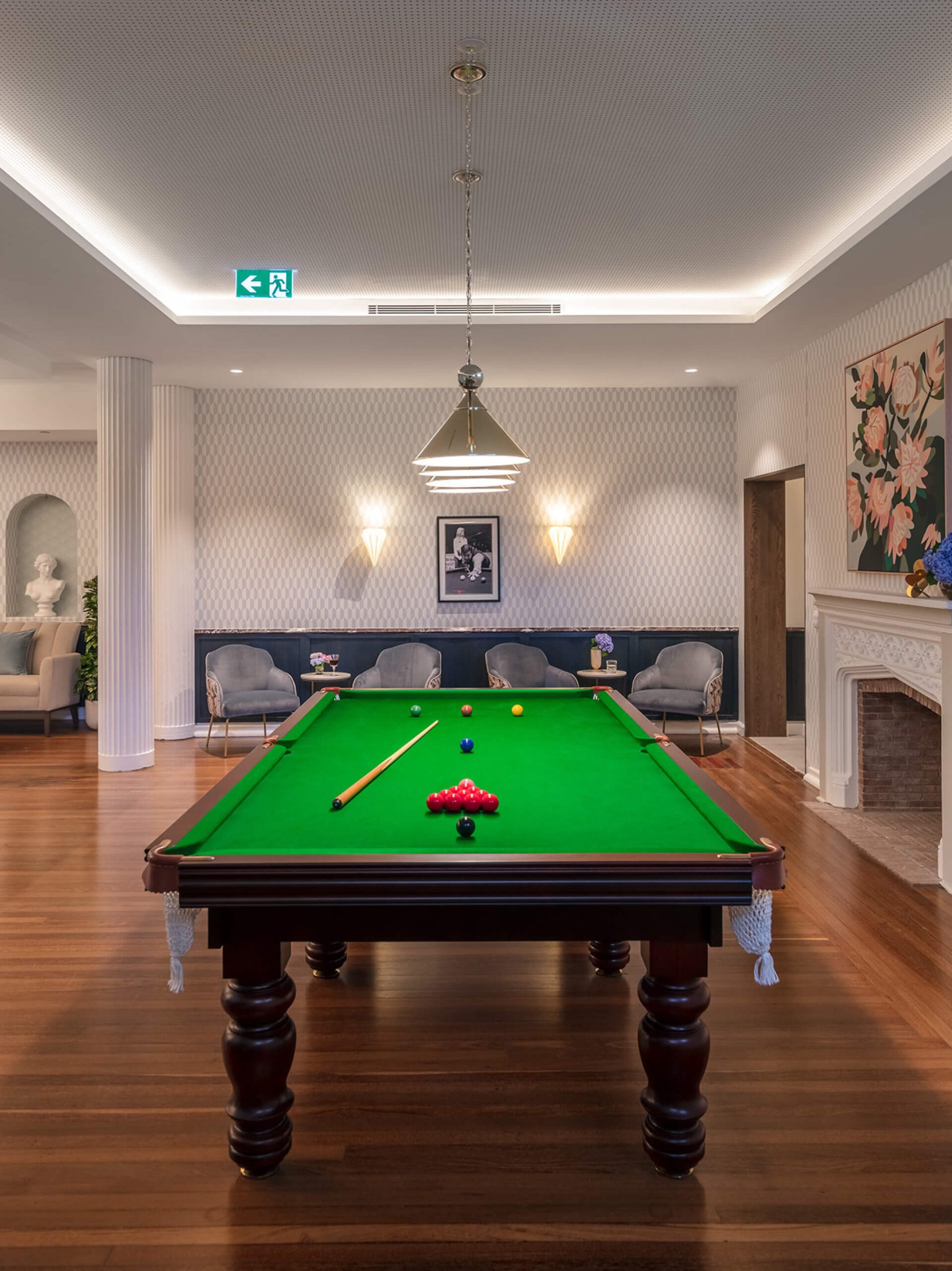 10 billiard room at gordon quarter taylor
