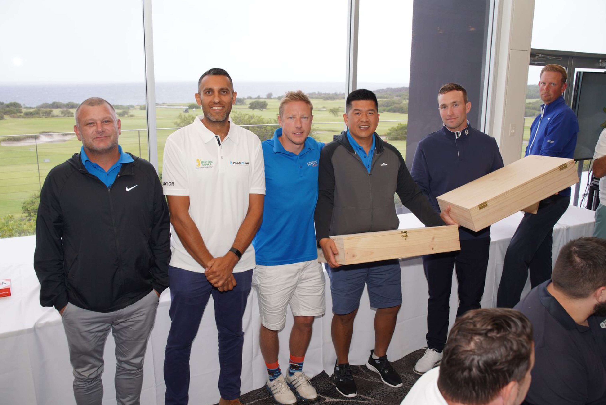 049 major sponsor chalouhi with tournament winners hitech plumbing taylor charity golf day 2023