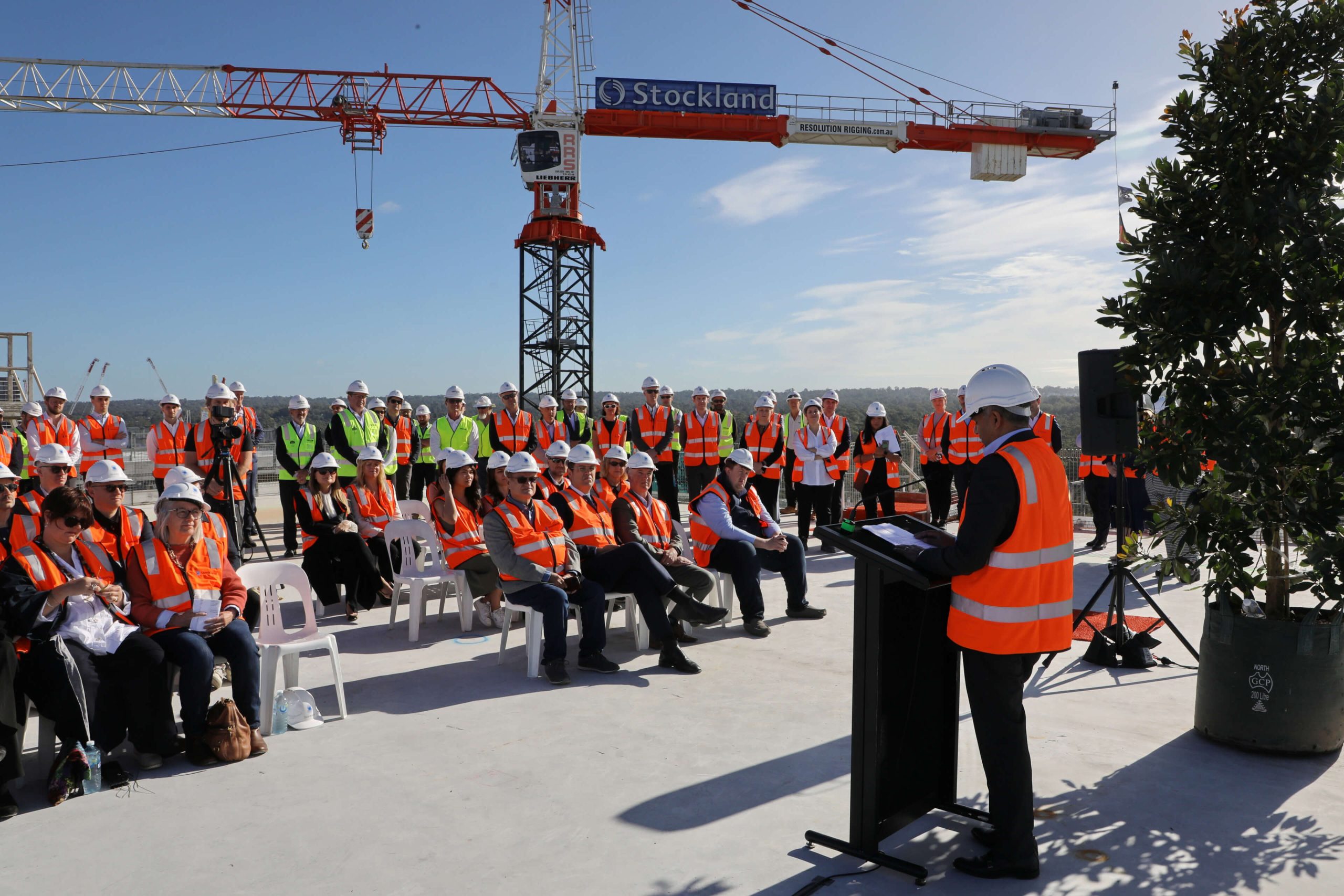 2 topping out ceremony at mpark stockland taylor 2