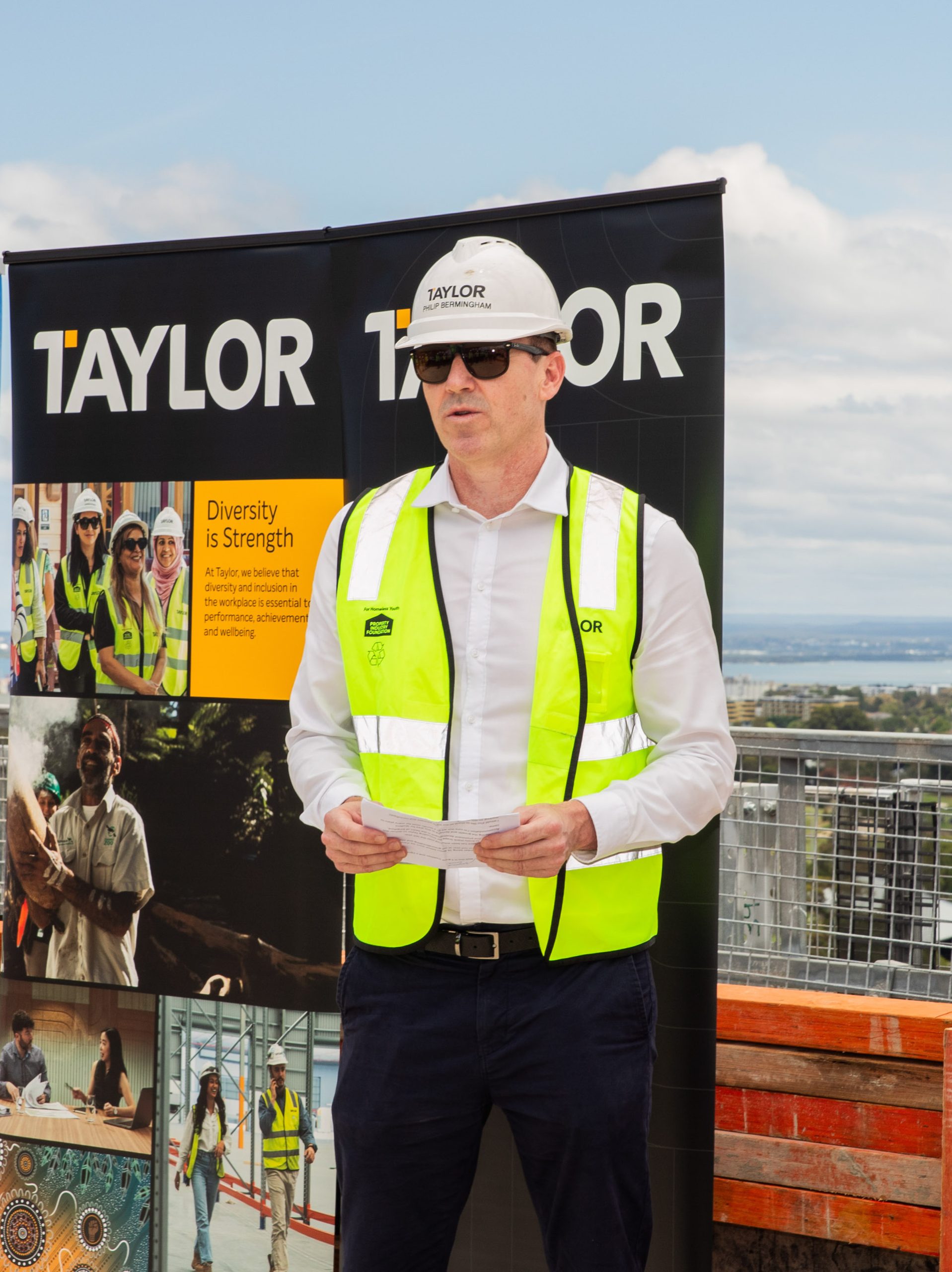 2 philip bermingham scape kingsford topping out ceremony taylor construction student accommodation