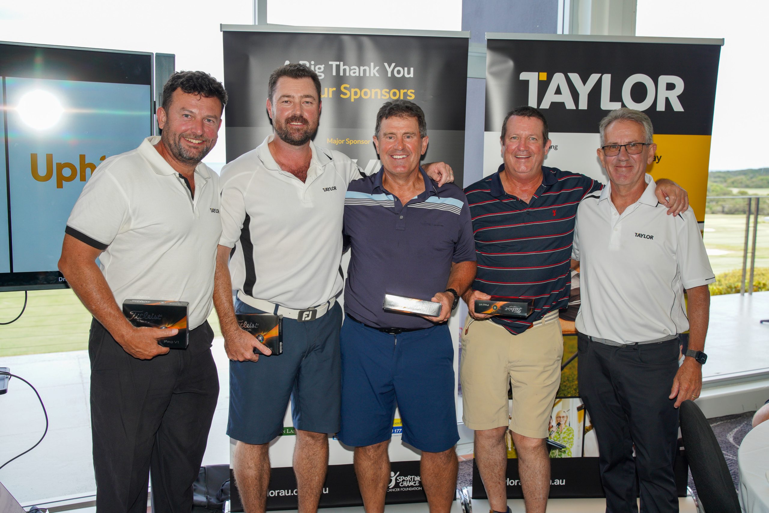 4 mark taylor jack hughes taylor annual charity golf day taylor construction fundraising community