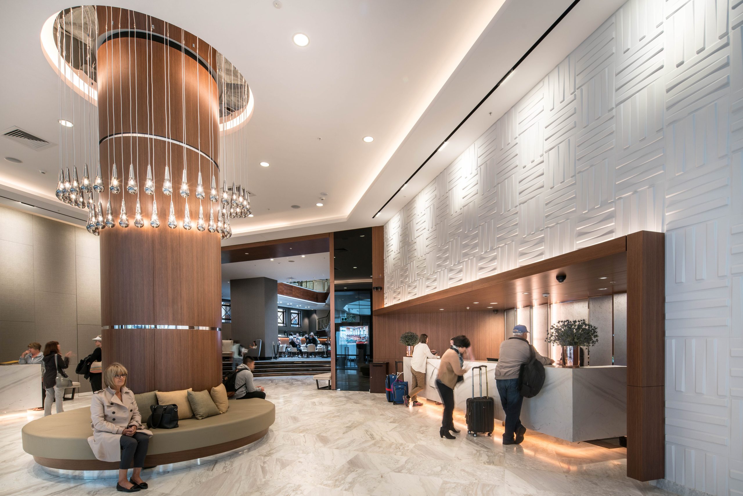 1 lobby marriott hotel circular quay taylor construction hospitality