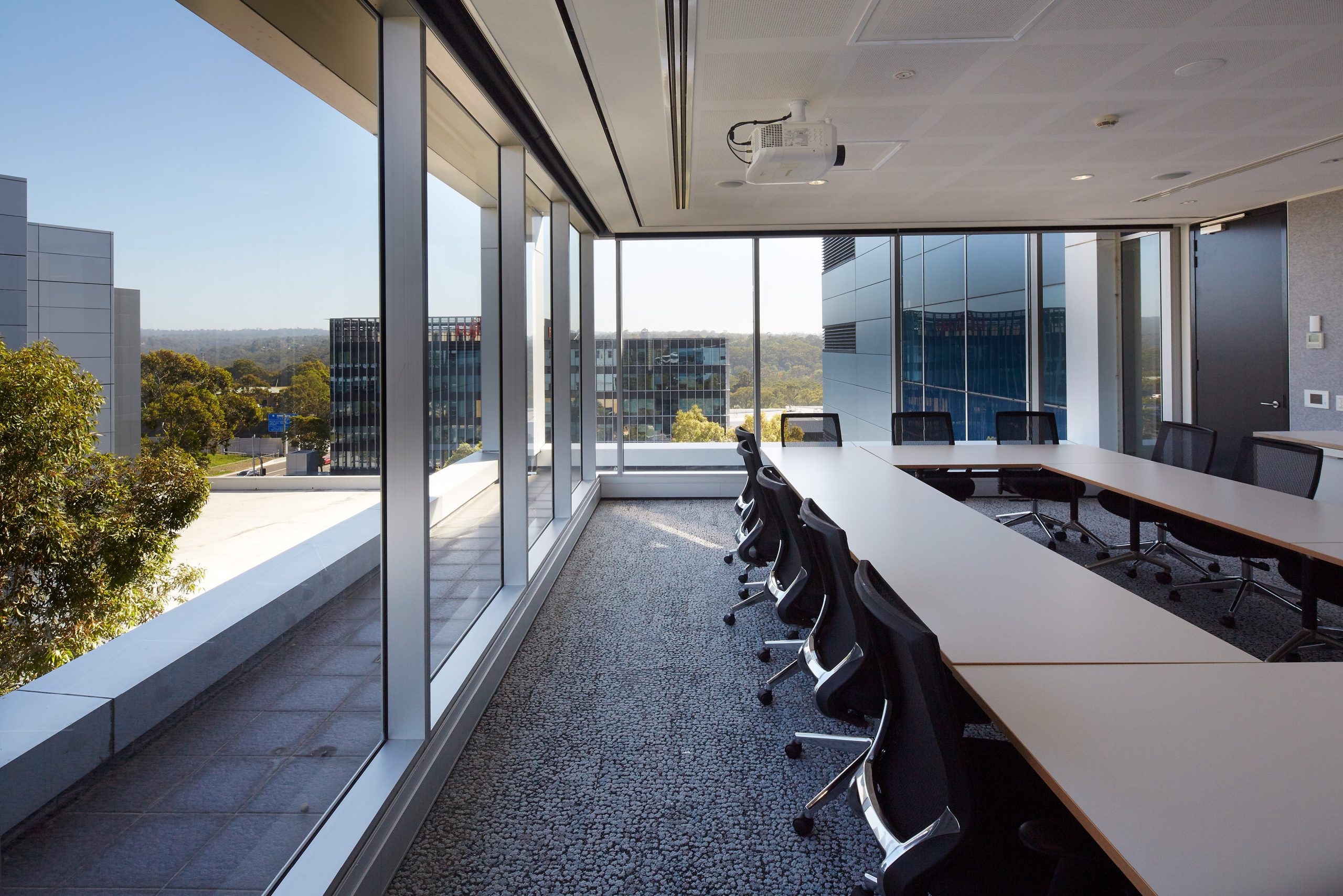 4 meeting room with view australian institute of health innovation taylor construction education fitout