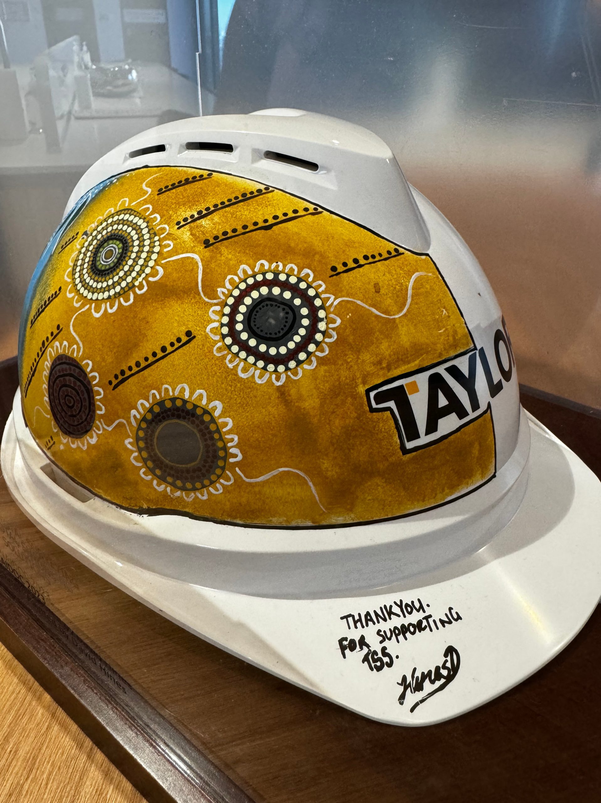 3 hard hat naidoc week 2024 taylor construction diversity