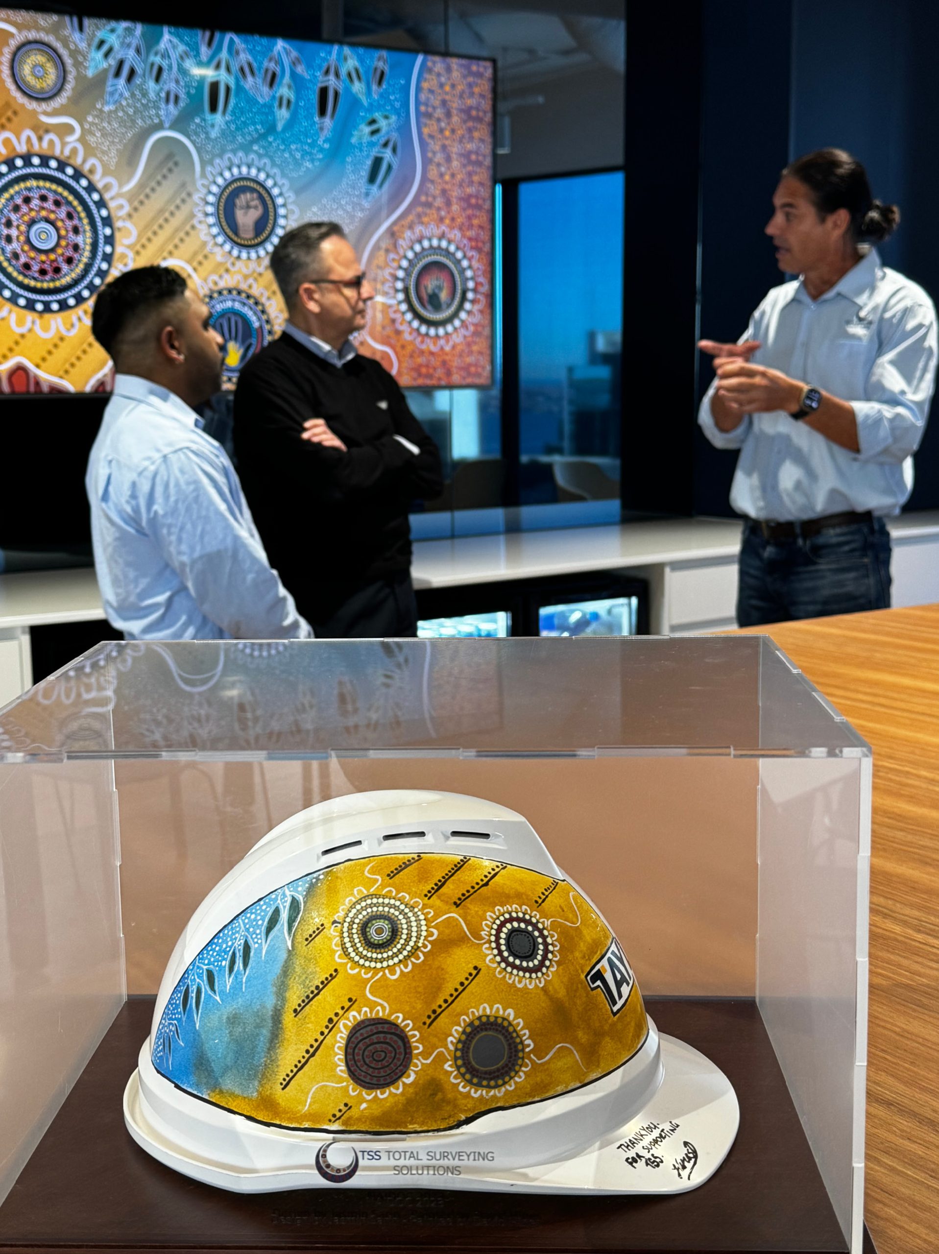 4 hard hat and talking naidoc week 2024 taylor construction diversity