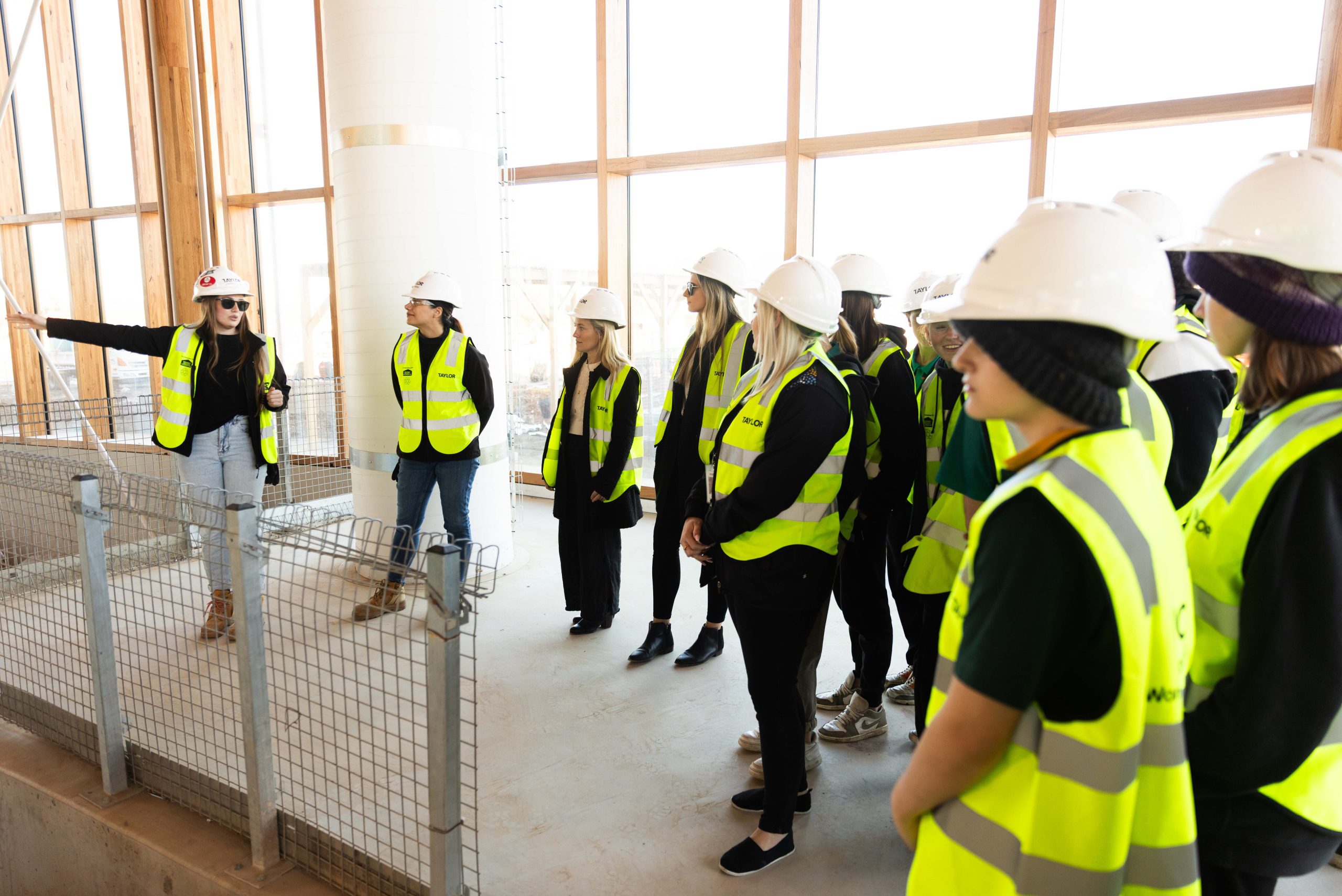 7 site tour kari foundation naidoc week first building tour taylor construction diversity education