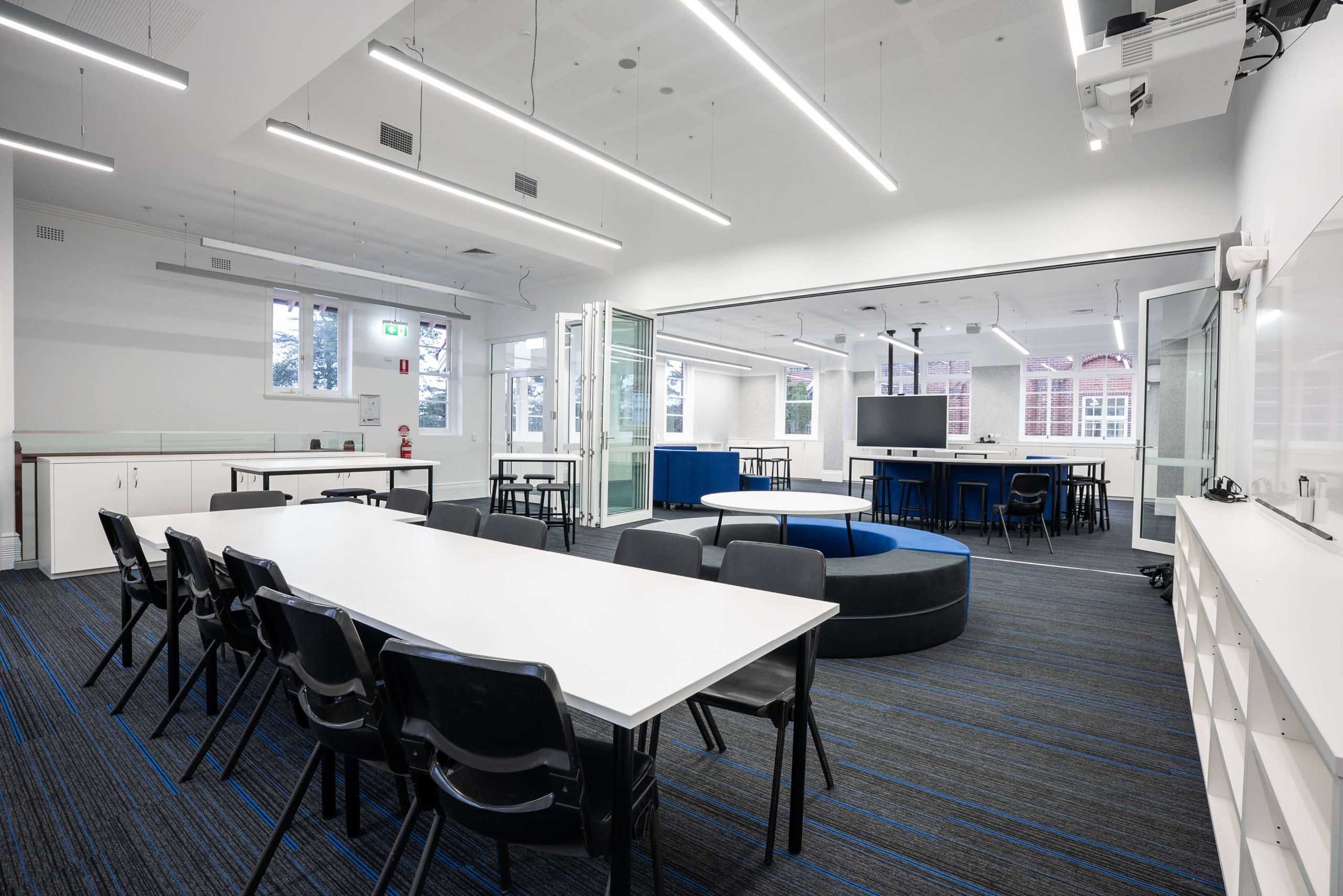 3 classroom kgs ewan house refurbishment taylor construction education