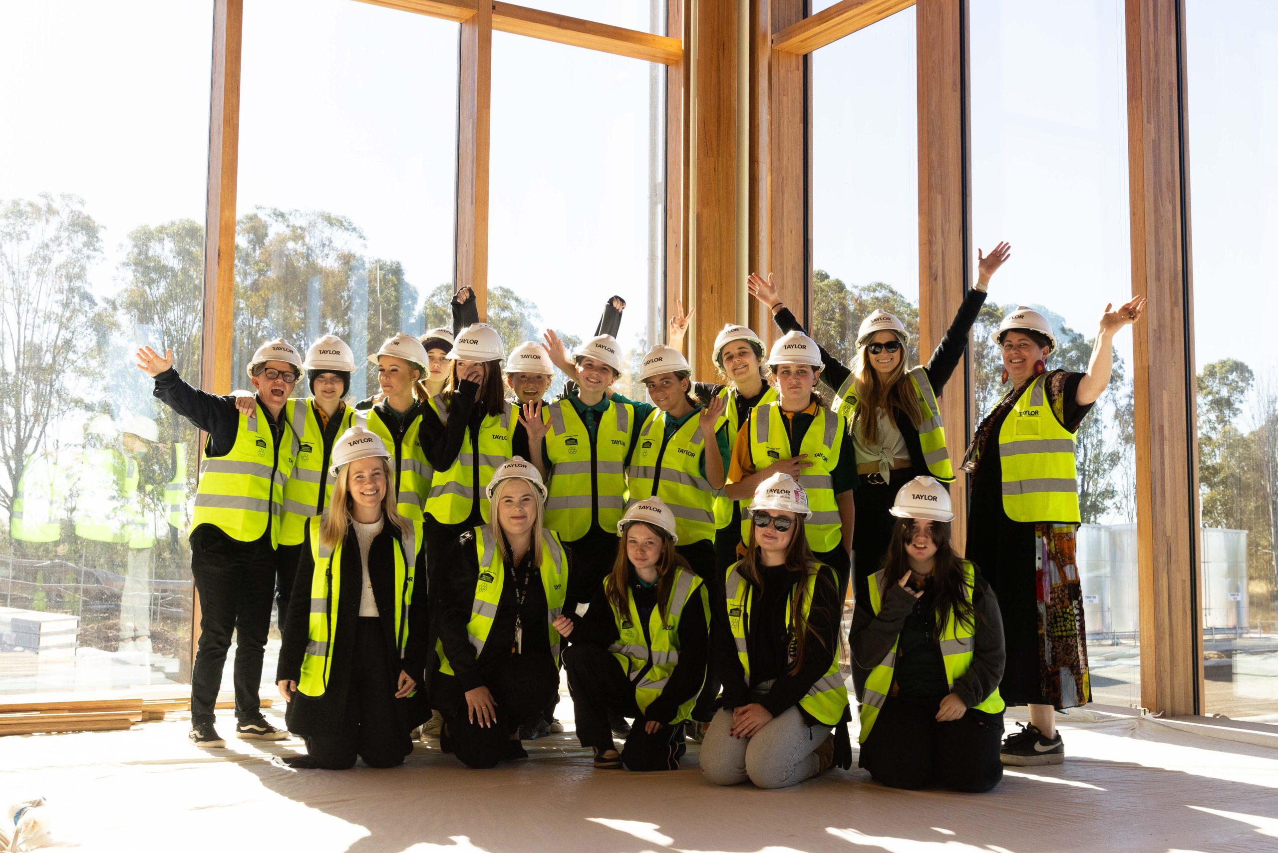 happy kari foundation naidoc week first building tour taylor construction diversity education