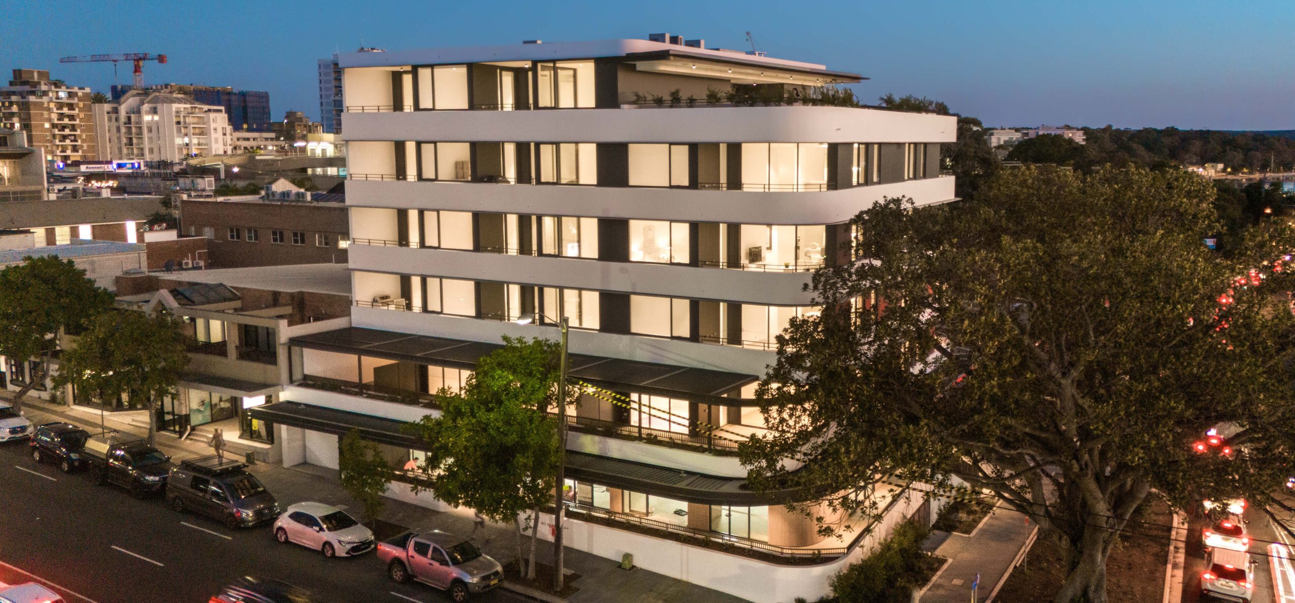 2 exterior corner portico cronulla taylor construction residential