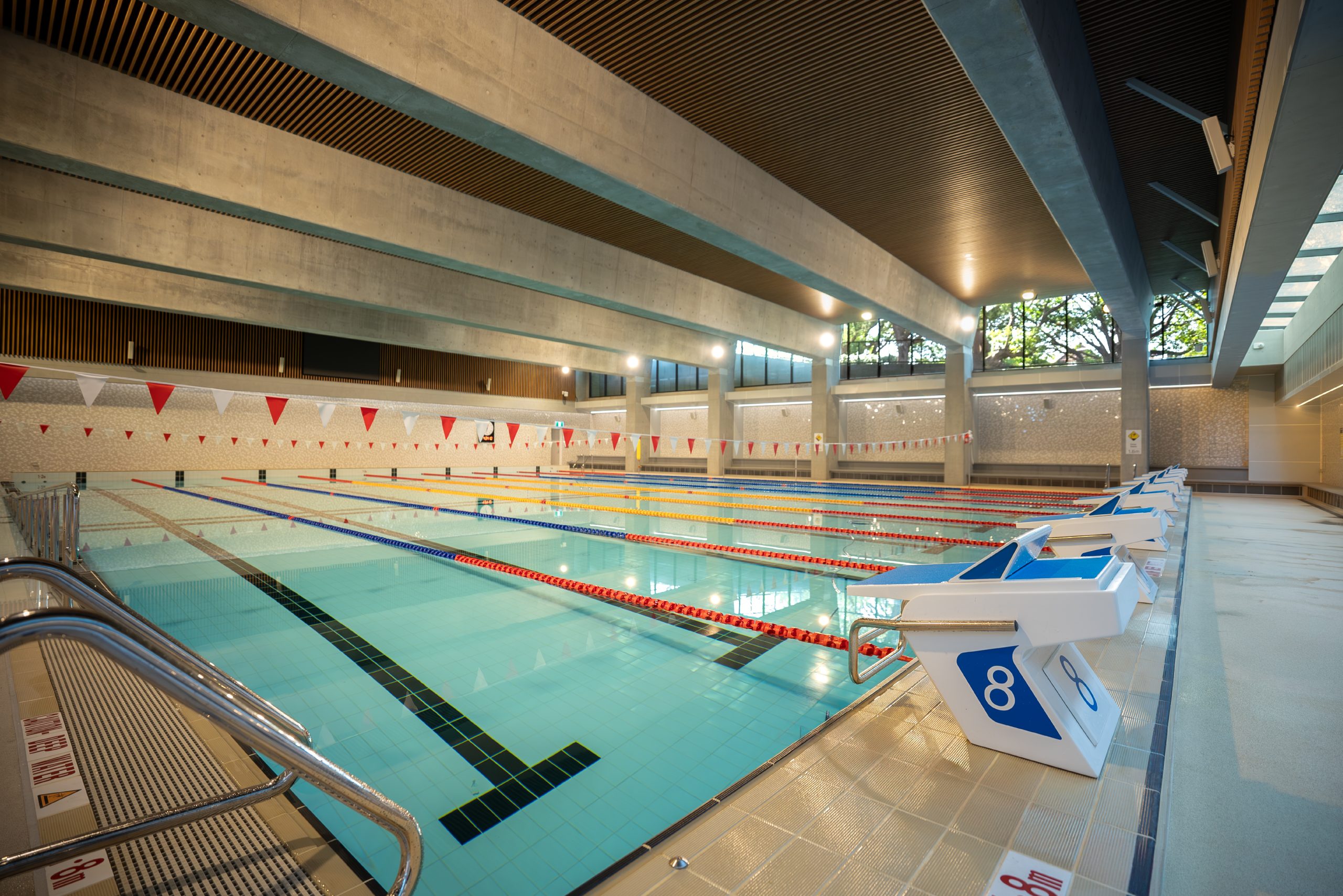 roseville college sport wellbeing centre taylor construction pool