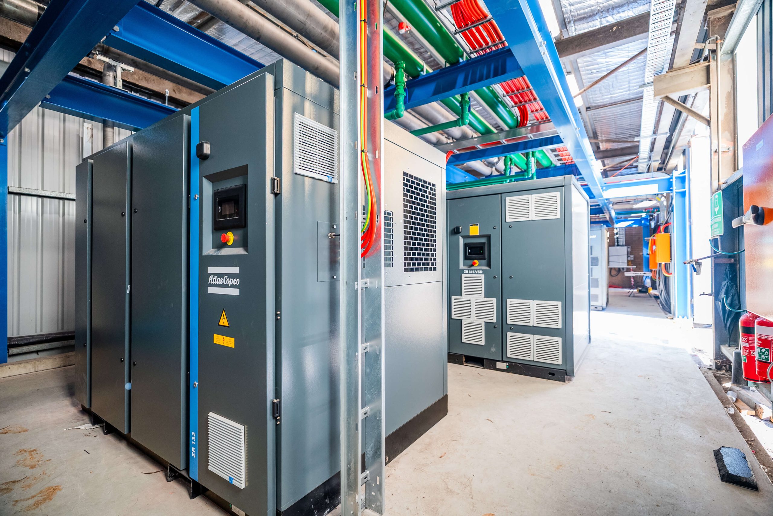 3 electrical boxes orora revesby substation taylor construction industrial
