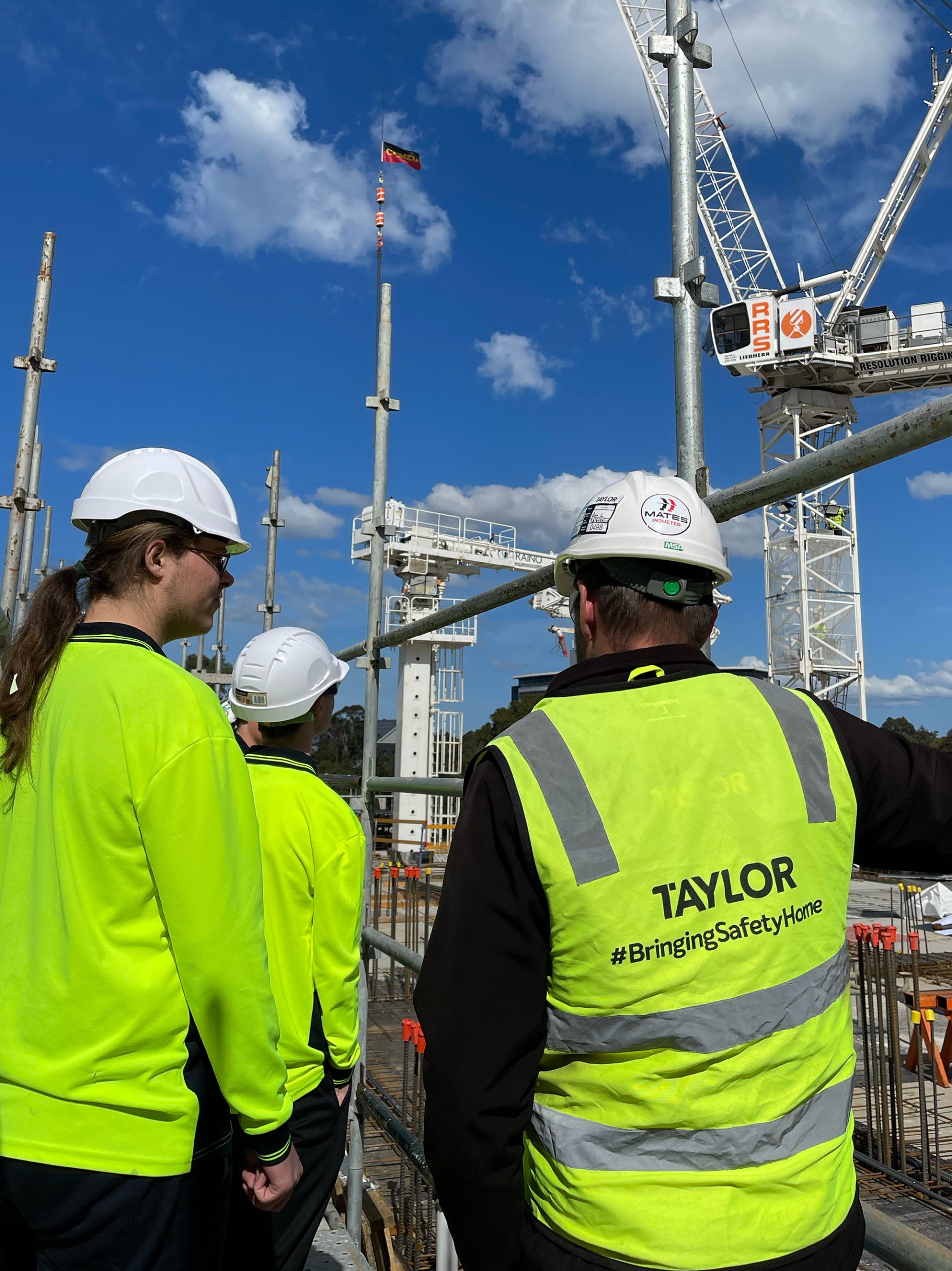 my gateway pre apprentice visit midtown macquarie park site tour